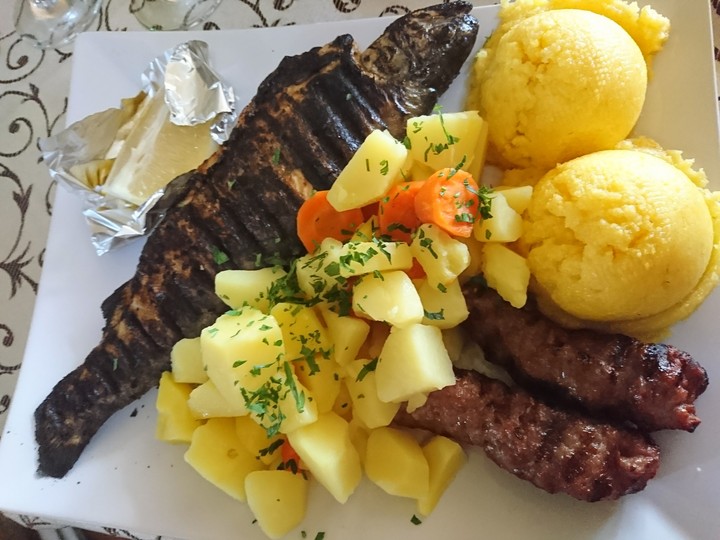 trout with extra meat 