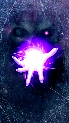 skull hand video wallpaper