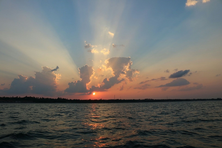 sunset.