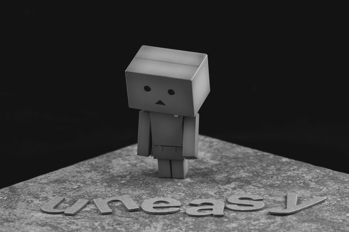 uneasy