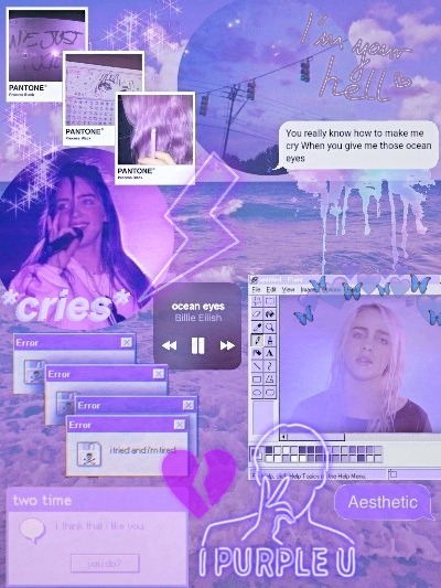 Billie Eilish Collage.