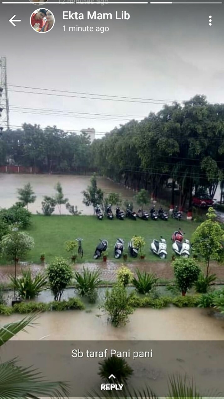 raining