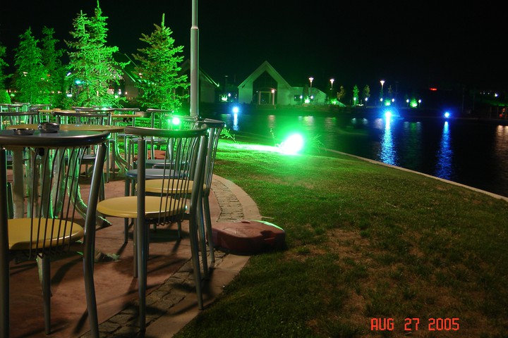 A beautiful summer evening