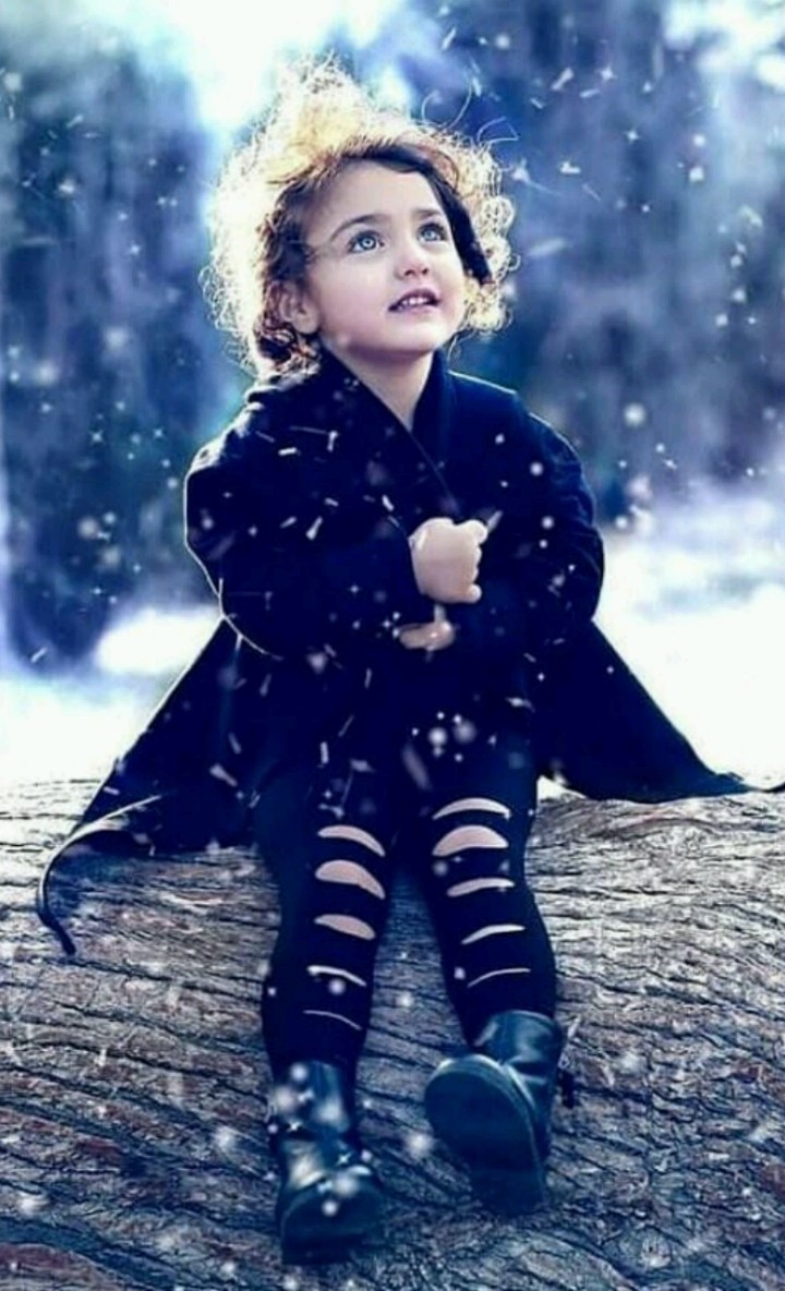 Snow Angel ( A beautiful gril )