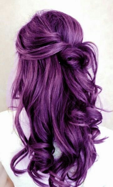 Love purple hair!