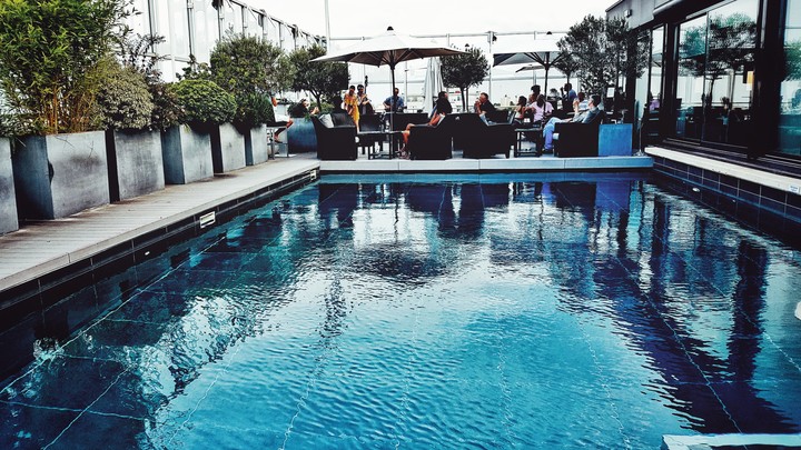 Swimming Pool On Rooftop