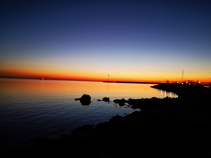 Red evening