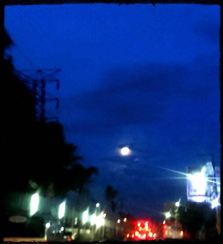noche azul..