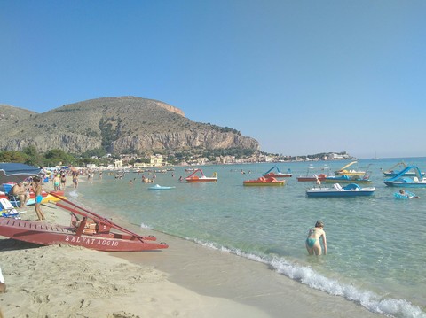 Mondello Beach