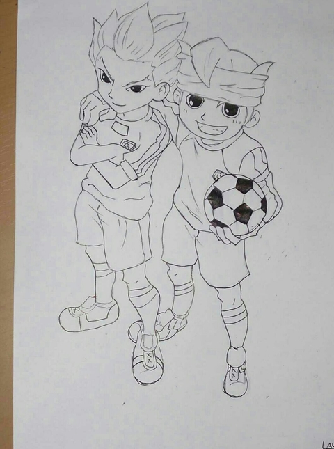 my favourite cartoon characters Mark and Axel