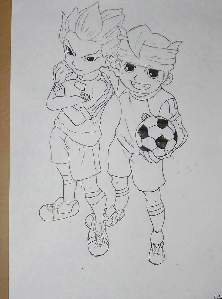 my favourite cartoon characters Mark and Axel