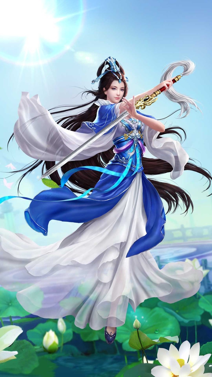Warrior anime princess