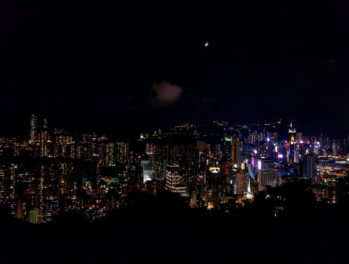 Hong Kong night view
