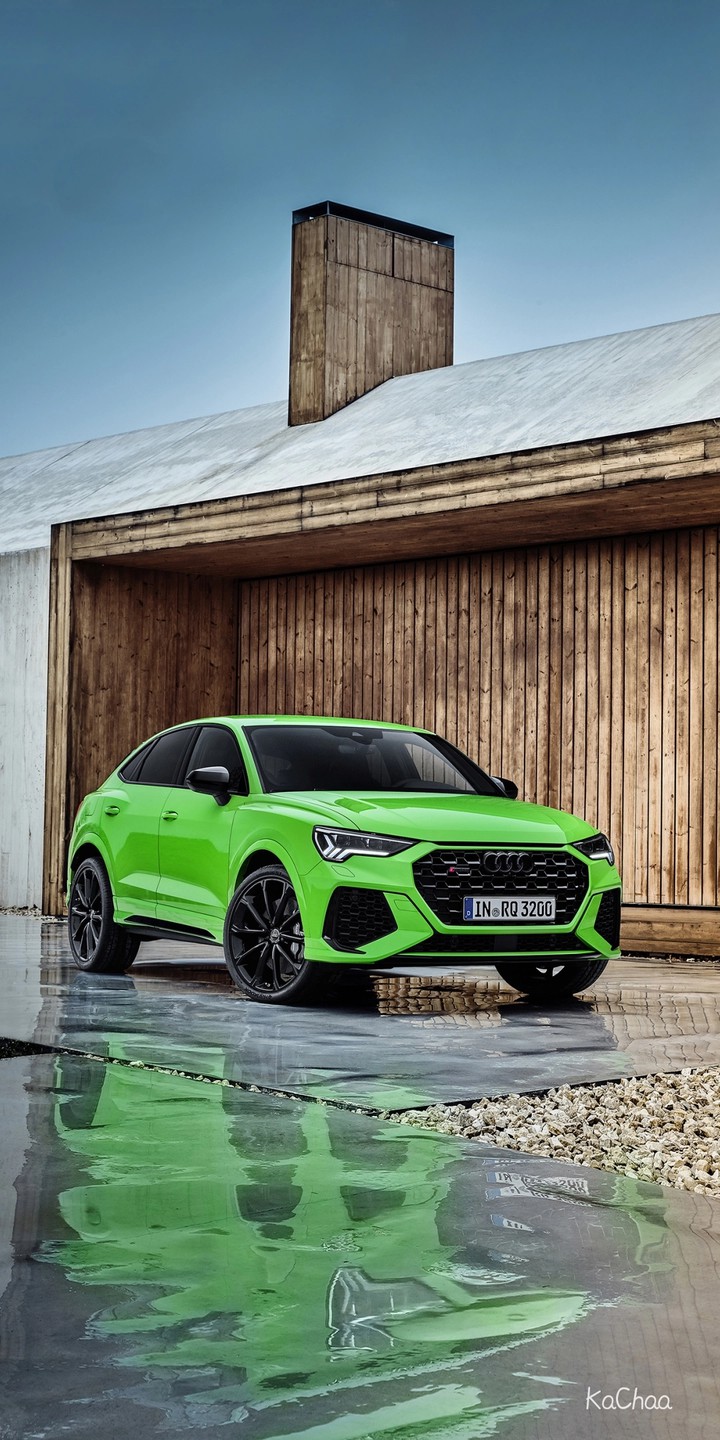 green car