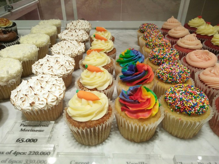 rainbow cakes