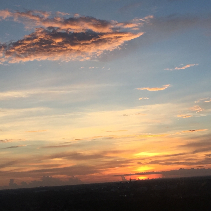 Sunset’s beauty says a thousand words