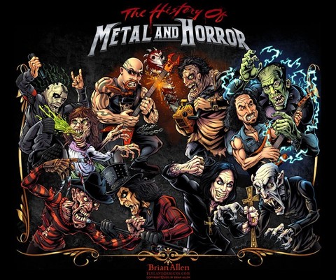 History of Metal and Horror
