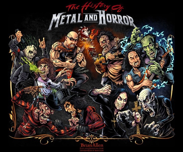 History of Metal and Horror