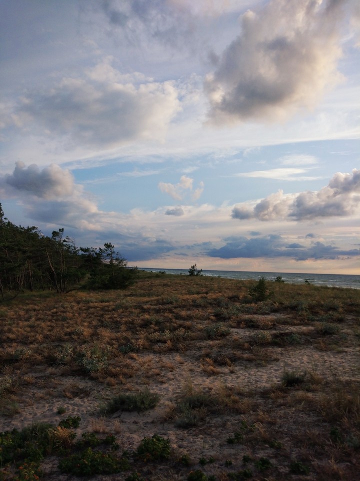 Feeling like on the desert next to the sea