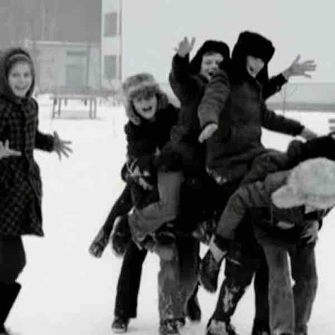 this is a boy party in the street
