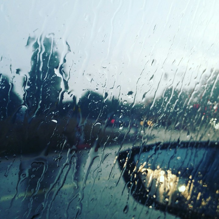 when the rain falling down, we must thinking about our life.
