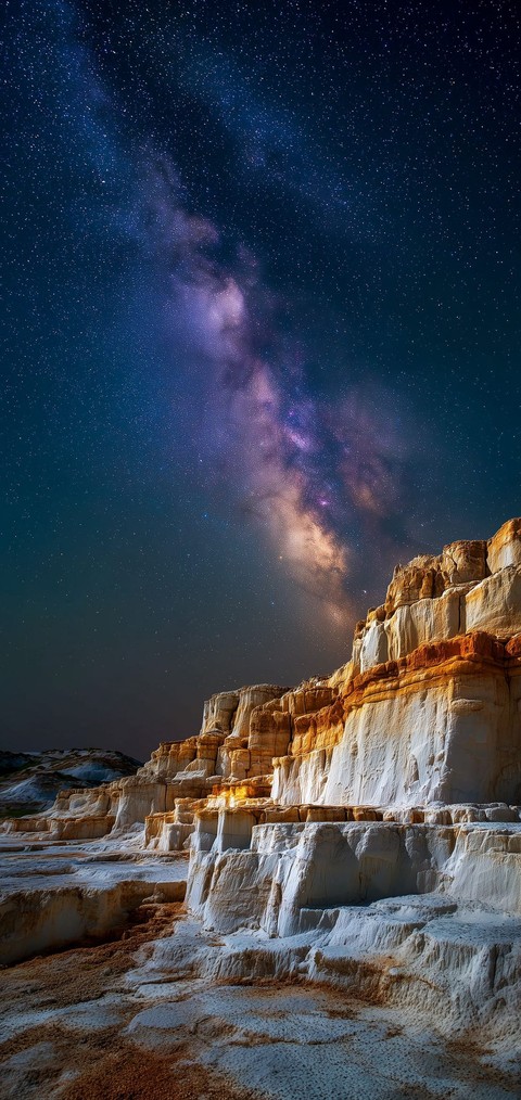 papéis de parede galaxy, outcrop