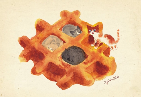 waffle cats