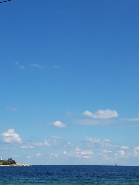 sky on the ocean