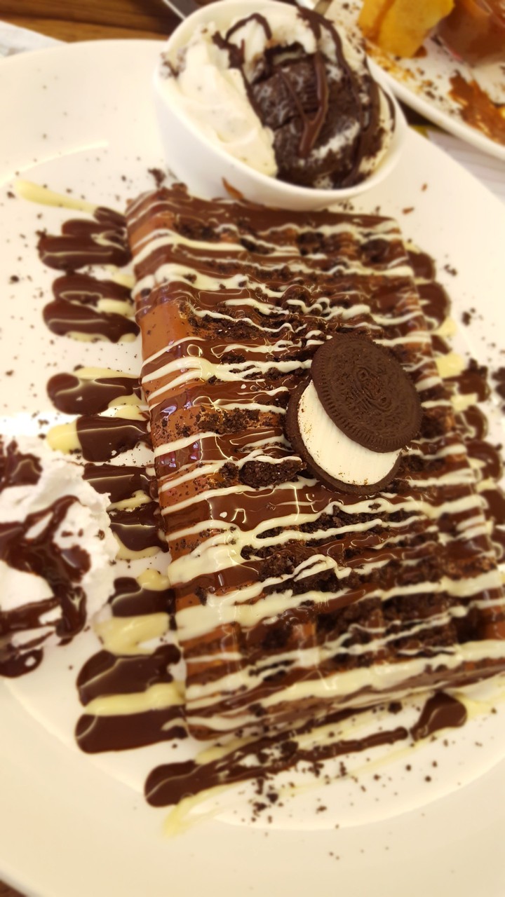 oreo waffle