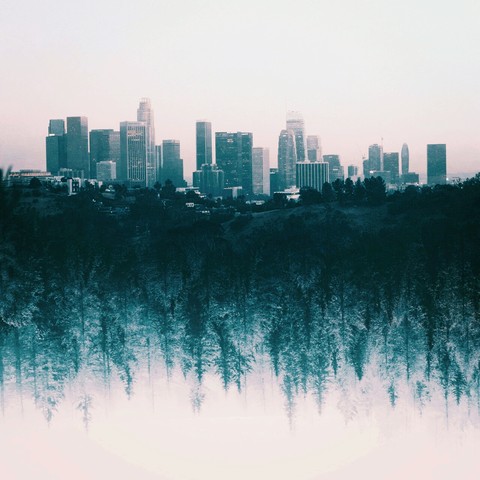 天空, city壁纸