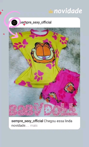 Short Doll Garfield