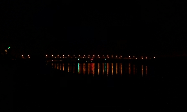 Bridge in the dark
