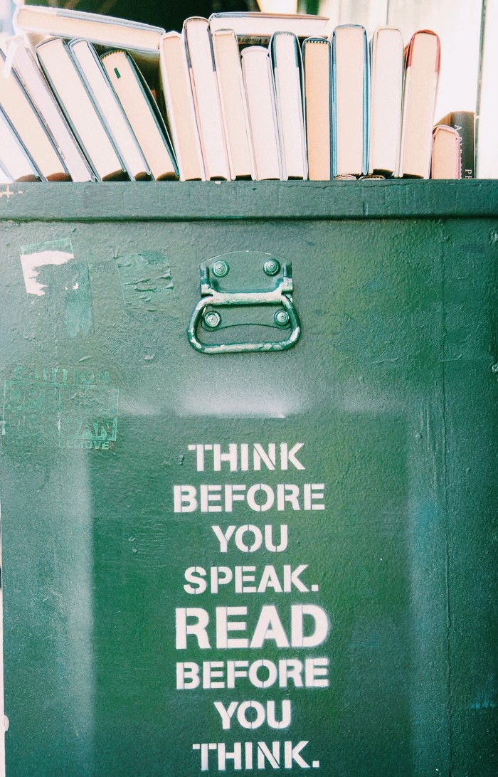 Wise words to live by.