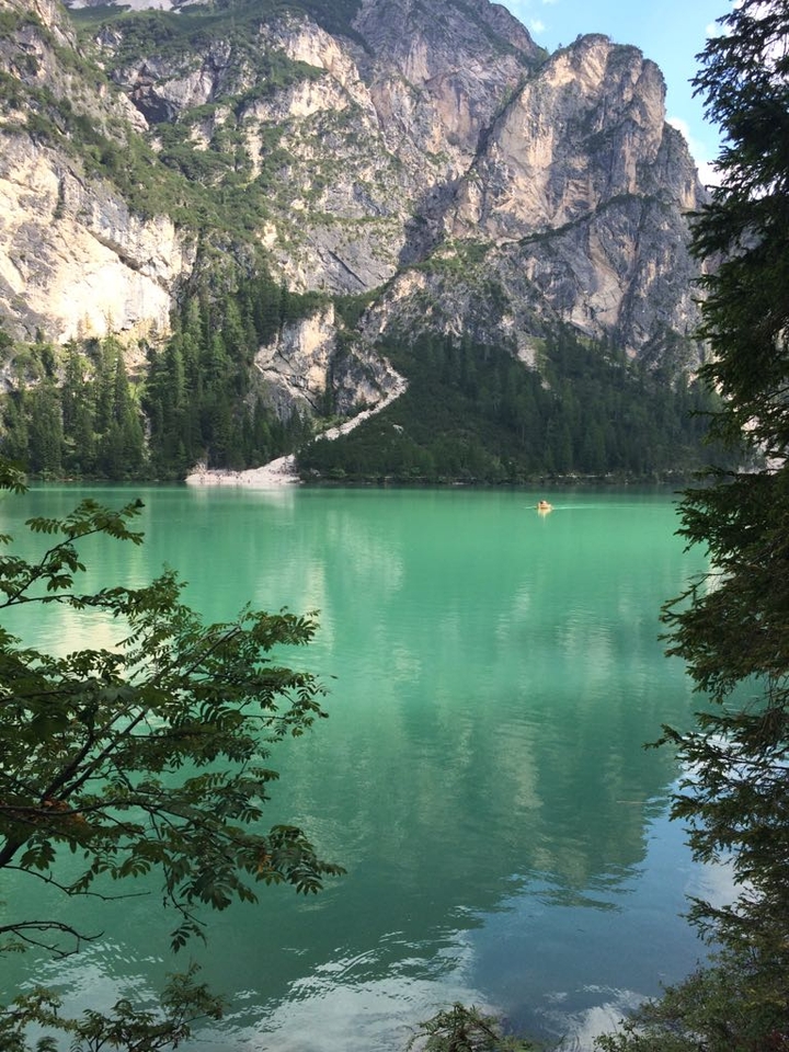 Braies lake