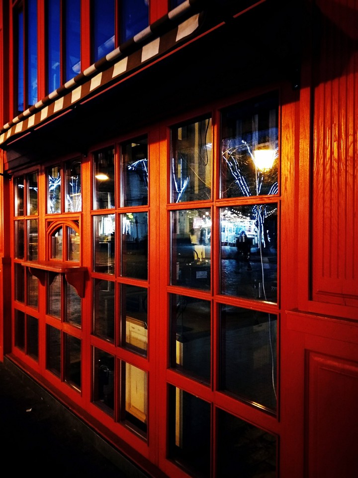cafe window