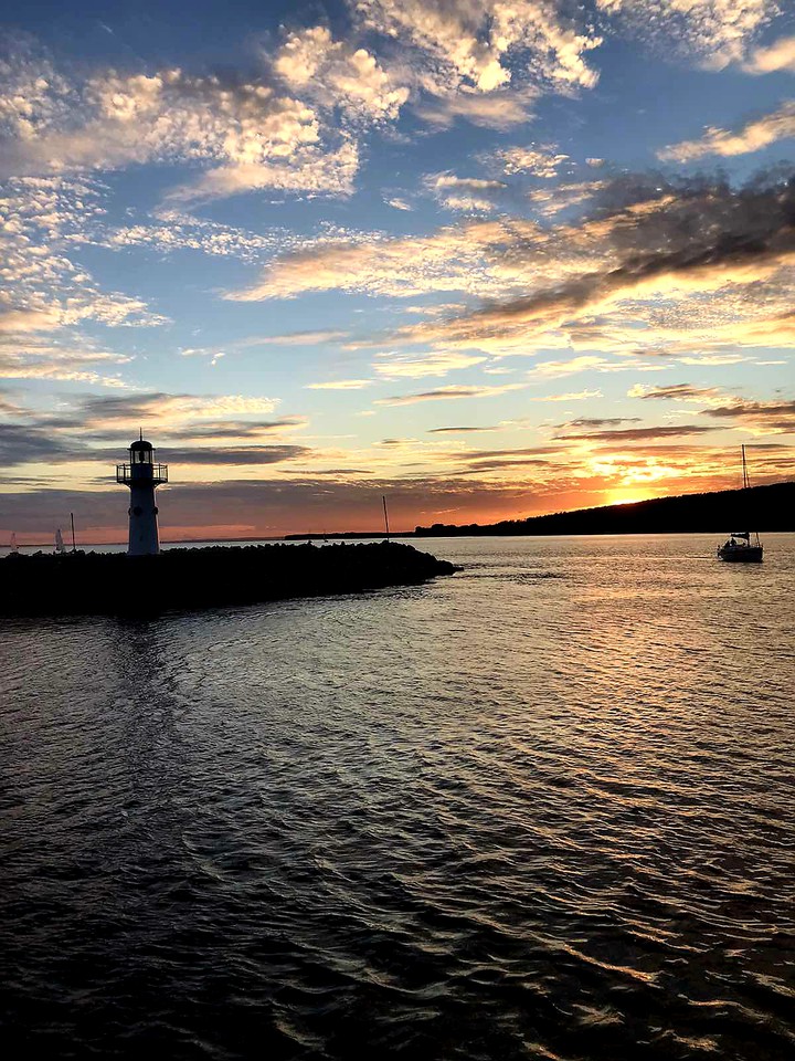 Evening lighthouse