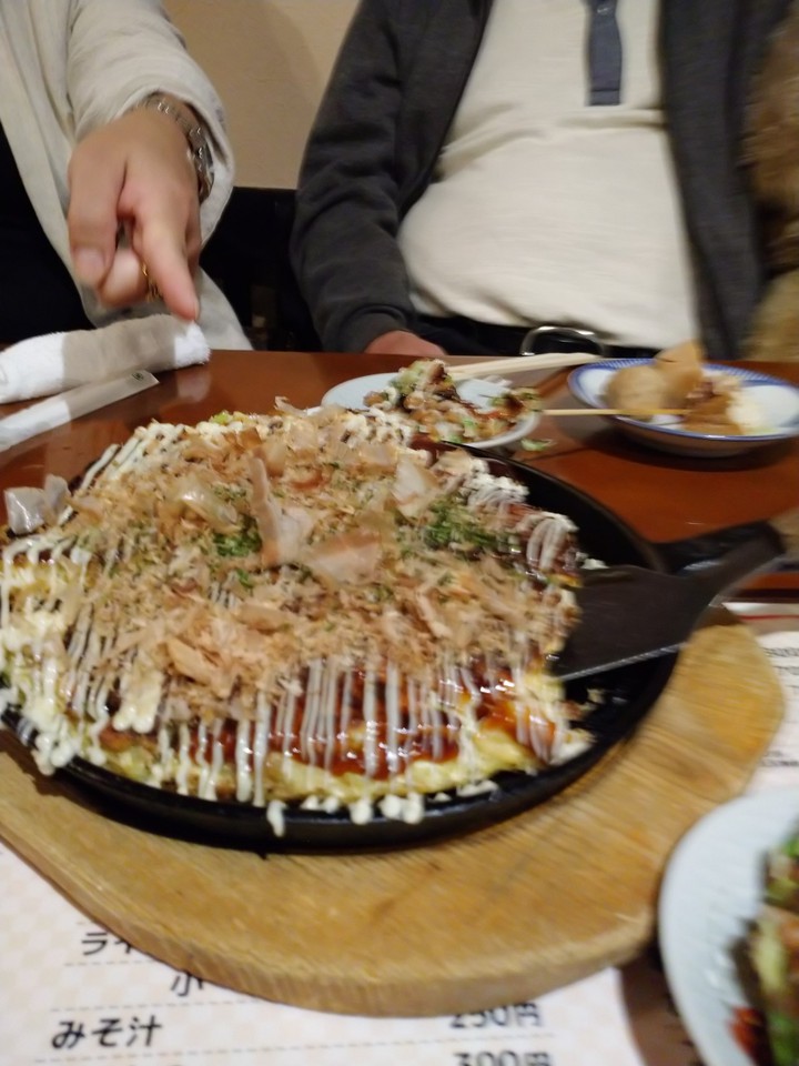japanお好み焼きです