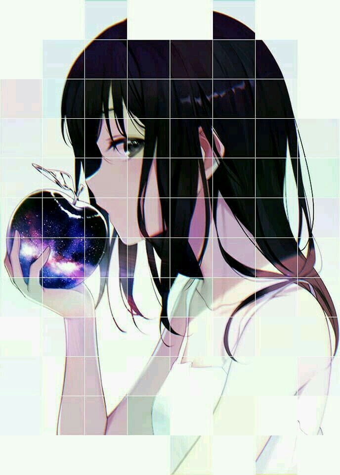 Galaxy Apple Girl