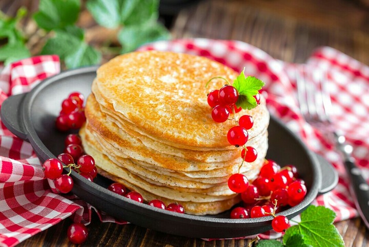 Pancakes with Berries.