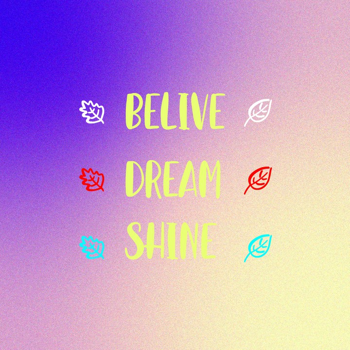 Dream Shine belive illustrator art