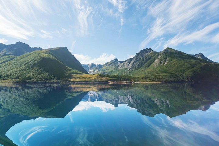 Lake reflection