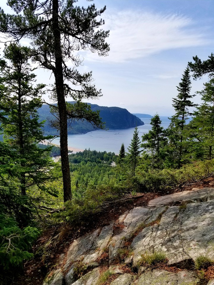Scene at Lake Superior Provincial Park