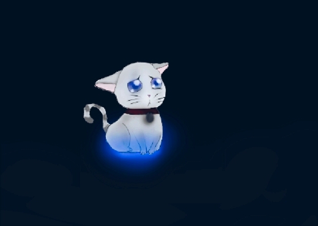 chat triste
