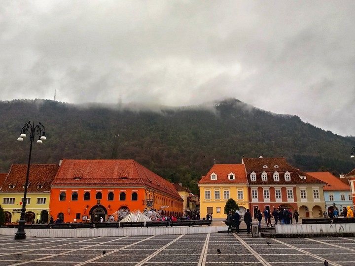 Rainy day in Brasov