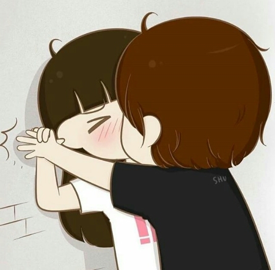 Couple kissing