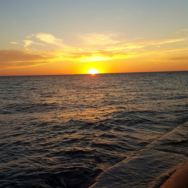 Lake Michigan sunset