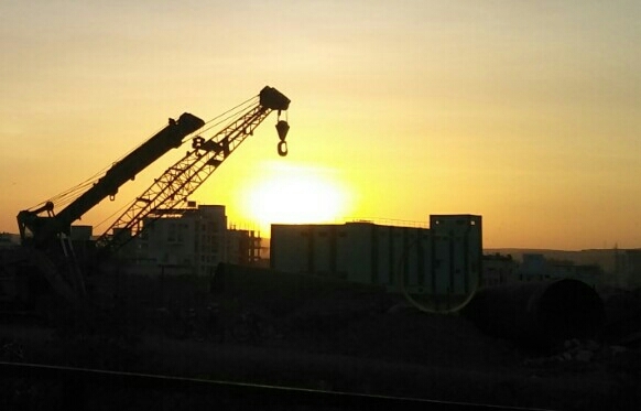 Sun Hanging...