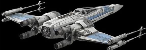 rebel alliance x-wing fighter