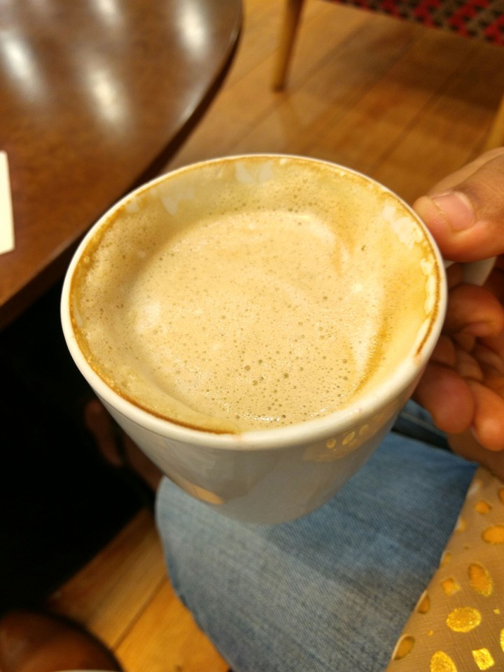 cofee with rain