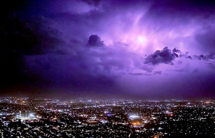 llega la noche y con ella, sus lindos colores